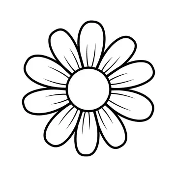 Sunny Daisy Kids Coloring Page