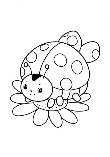 Lucy's number 6 Spot Surprise Coloring Pages