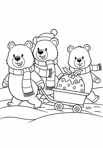 Figgy Pudding Adventure Coloring Pages