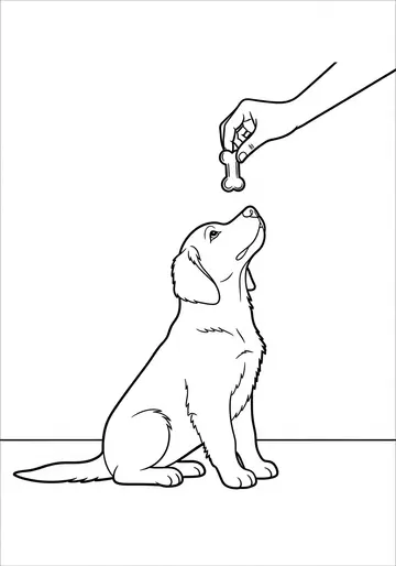 Learning & Fun Puppy Coloring Pages | Bella Sits