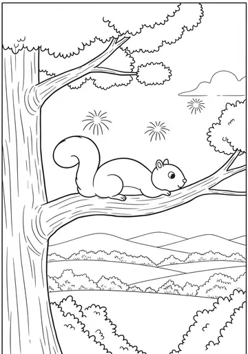 Quiet Time Adventure Fireworks Coloring Pages
