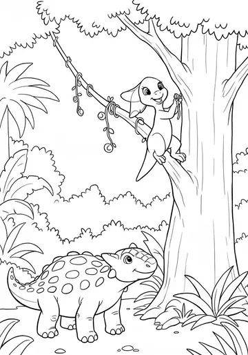 Teamwork Fun Coloring Pages for Ages 3-5