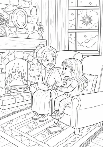 The Storykeeper's Secret Coloring Pages