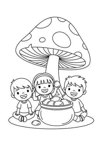 Giggles & Fun St. Patrick's Day Coloring Pages