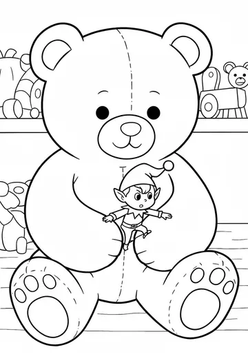 Pip Squeak's Big Job Coloring Pages