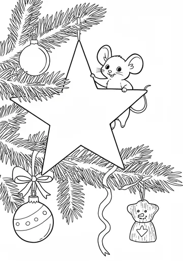 Magical Christmas Stories Coloring Pages for Preschool