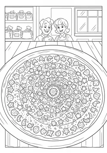 100 Sweet Treats Coloring Pages