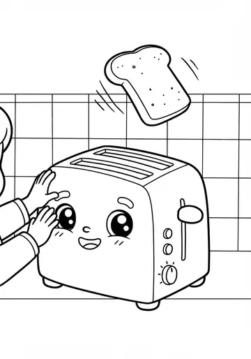 cute Machine Ticky's Hiccup Adventure Coloring Pages