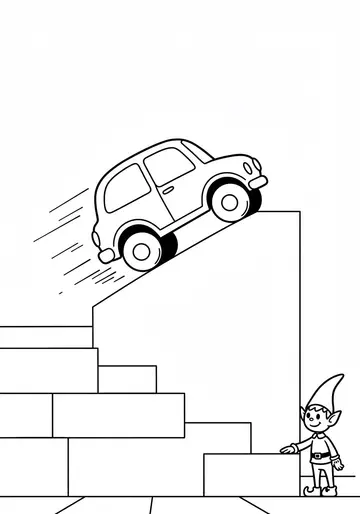 Learning & Fun Santa's Workshop Coloring Pages