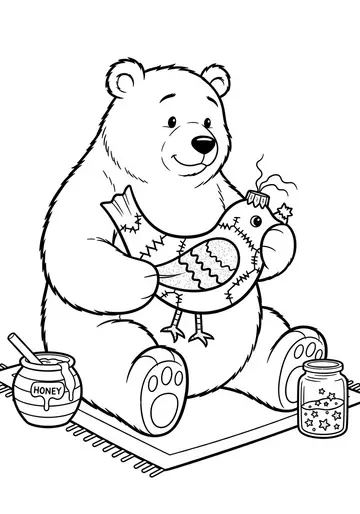 Magical Fix-Up Fun Coloring Book Pages