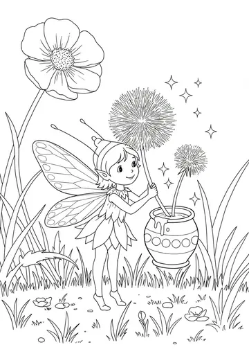 Magical Kindness Coloring Book Pages