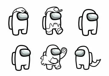 Boost Creativity with This Fun Among Us Coloring Page