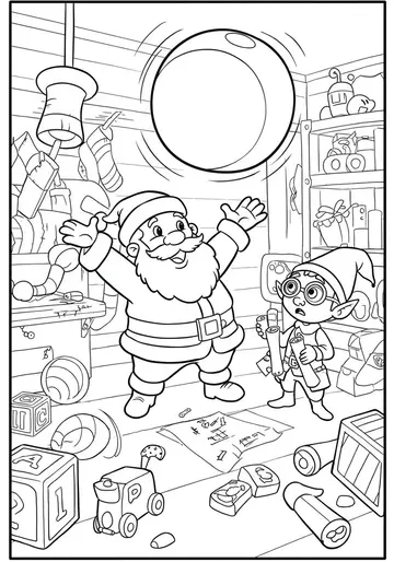 Orville's Bouncing Blunder Coloring Pages