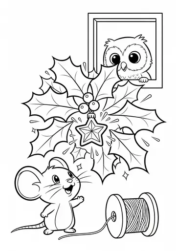 Pip Squeak's Star Search Coloring Pages