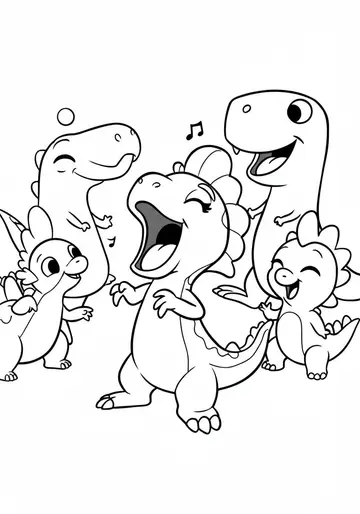 Magical Friendship Coloring Book Pages