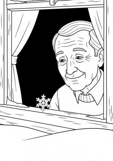 Christmas Morning Magic Coloring Pages