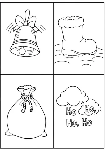 Christmas Sounds Journey Coloring Pages