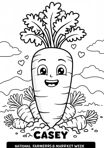 National Farmers Market Week Casey's Earth Kisses Page