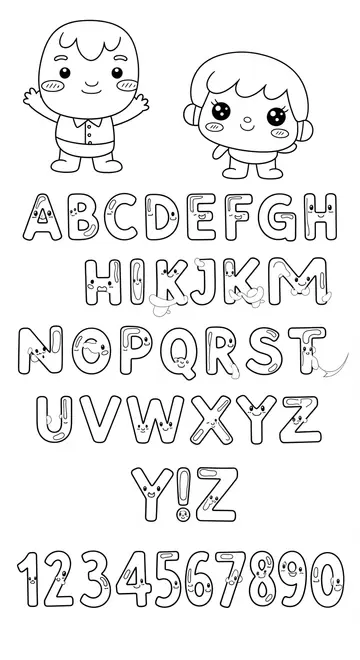 Numbers 0-9 Coloring Fun: Free Printable for Kids!