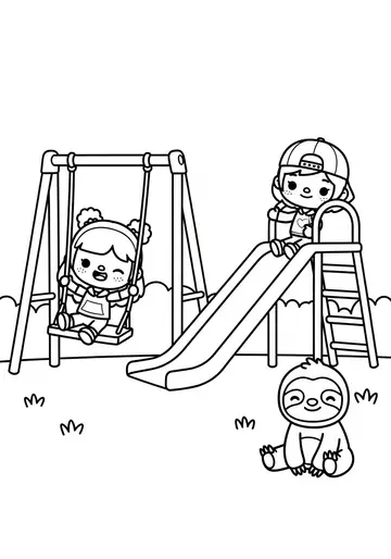 Fun Day at the Toca Boca Playground