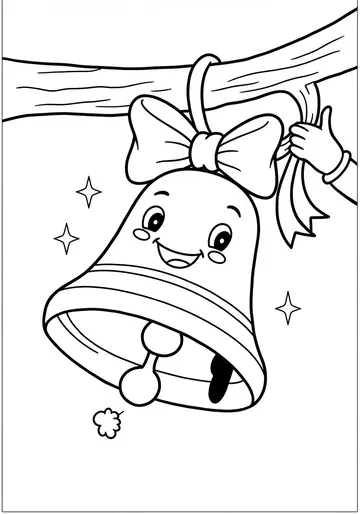 The Jingly Bell's Song Coloring Pages