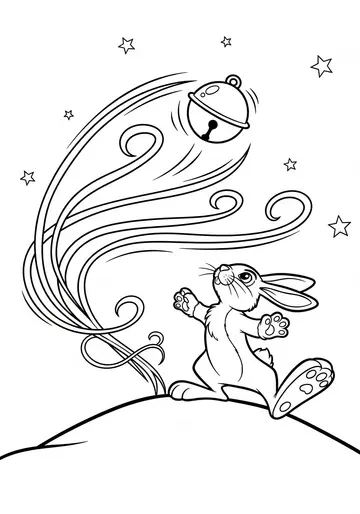 Hazel Hare Finds The Lost Bell Coloring Pages