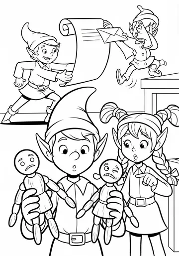 Doll Feelings Fun Coloring Pages for Ages 6-8