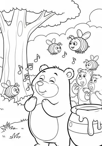 Imposter Barnaby's Hum-Along Adventure Coloring Pages