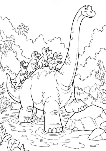 Teamwork & Pushing Coloring Pages