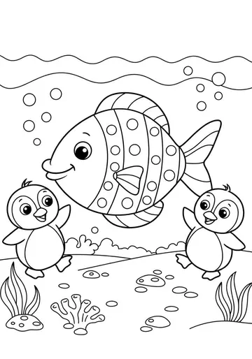 Undersea Adventure Coloring Pages