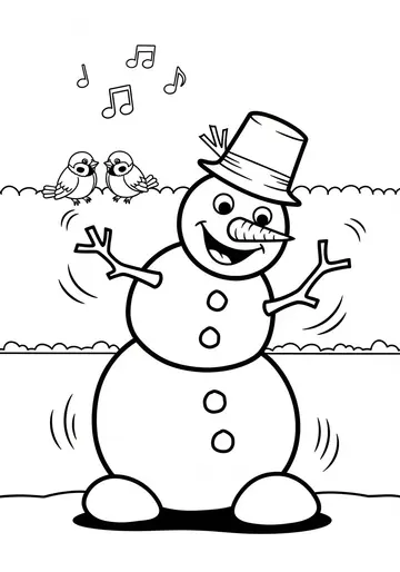 Bartholomew Discovers Dancing Coloring Pages