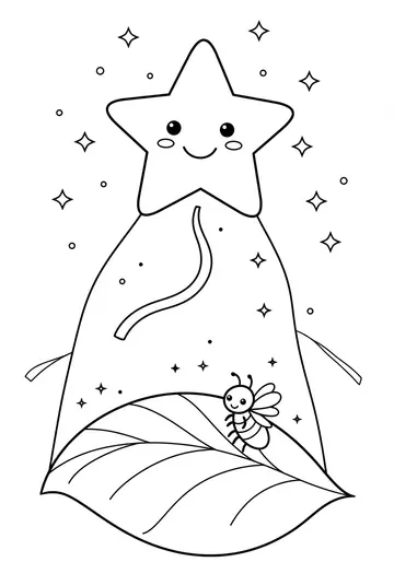 Joyful Discovery number 1 Star Beacon Coloring Pages