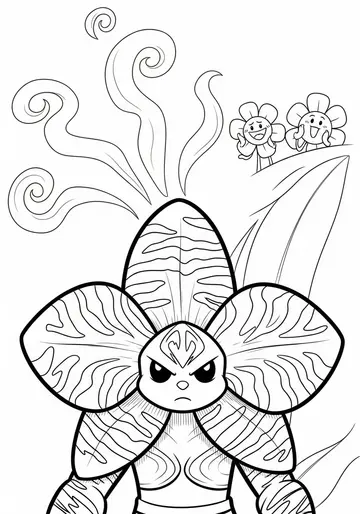 Brave & Kind Orchids Rory's Adventure Coloring Pages