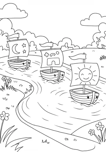 River of Life National Breastfeeding Month Coloring Adventure