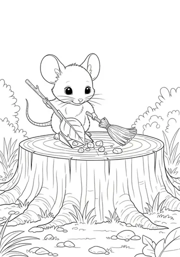 The Quietest Thank You & Thanksgiving Helper Coloring Pages