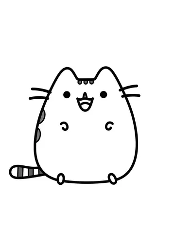 Giggle-Worthy Pusheen Coloring Fun!