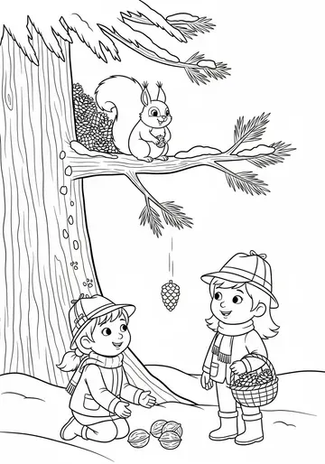 Detective Fun & Kindness Coloring Pages