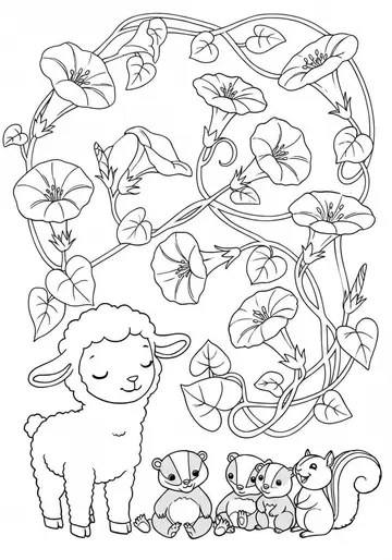 Shy Song & Learning Coloring Pages