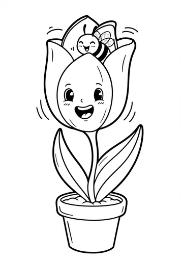 Timmy's Tickle Adventure Coloring Pages