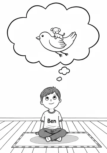 Story Time Adventure Kindergarten Coloring Pages