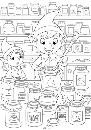 Feelings in Colors Fun Coloring Pages