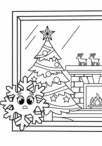 Christmas Discovery Fun Coloring Pages for Ages 6-8