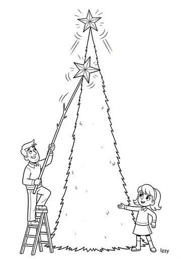 Izzy Discovers a Solution Coloring Pages