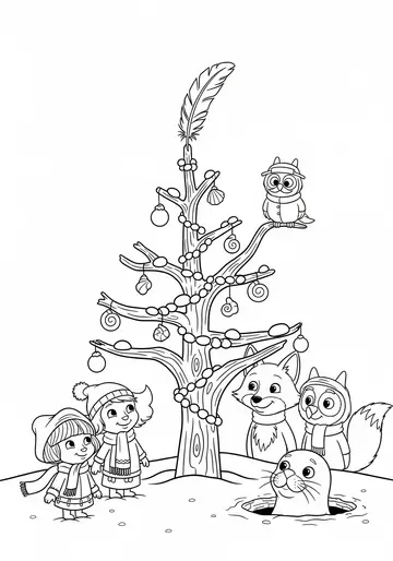 Our Perfect Christmas Coloring Book