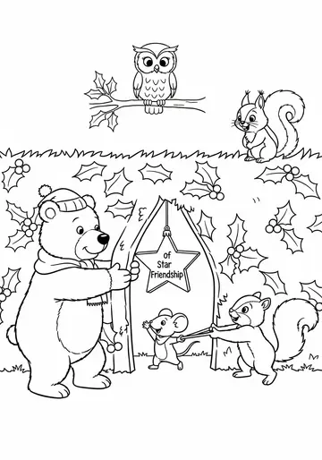 Teamwork & Fun Coloring Pages for Kids