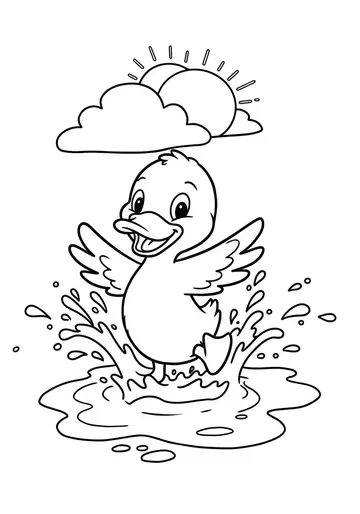 Felix the Fox's Floating Bubbles Summer Coloring Book