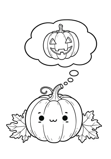Patient Pumpkin's Dream A Farmers Market Week Coloring Page